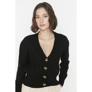 Trendyol Cardigan - Black - Regular fit