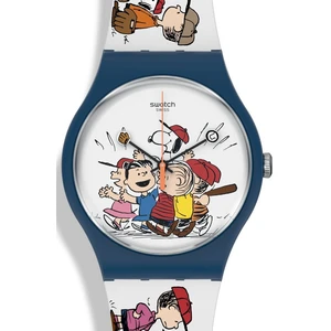 Swatch Peanuts First Base SO29Z107