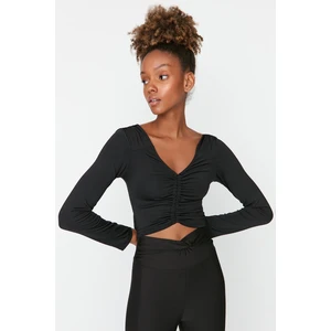 Trendyol Blouse - Black - Fitted