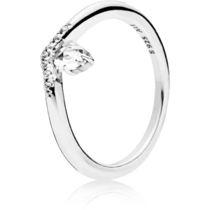 Pandora Stříbrný prsten s kamínky 197790CZ 50 mm