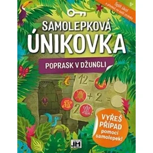 Samolepková únikovka Poprask v džungli [Papírenské zboží]