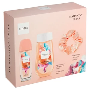 C-THRU Harmony Bliss - deodorant s rozprašovačem 75 ml + sprchový gel 250 ml + gumička