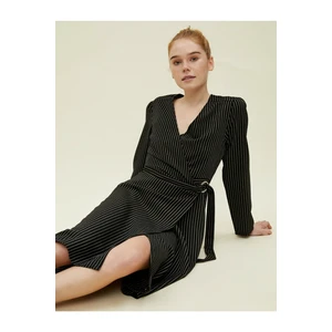 Koton Dress - Black - Asymmetric