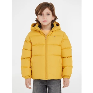 Yellow Boys' Quilted Winter Jacket Tommy Hilfiger - Boys