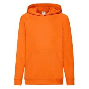 Orange Children's Hoodie Fruit of the Loom