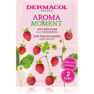 Dermacol Aroma Moment Wild Strawberries pena do kúpeľa cestovné balenie 2x15 ml