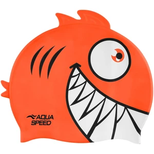 AQUA SPEED Kids's Swimming Cap ZOO Pirana 75