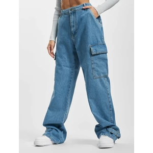 DEF Cargo Pants Denim Light Blue Denim