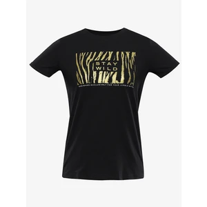 Women's T-shirt NAX GAMMA black