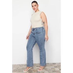 Trendyol Curve Blue Camisole Jeans