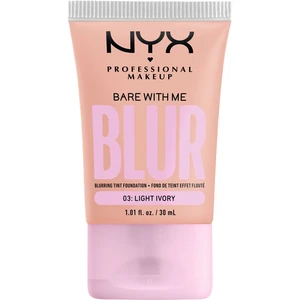 NYX Professional Makeup Bare With Me Blur Tint hydratační make-up odstín 03 Light Ivory 30 ml