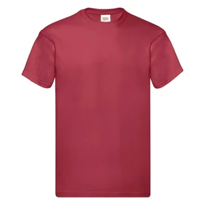 Original Fruit of the Loom Men's Red T-shirt