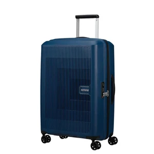 American Tourister Skořepinový cestovní kufr Aerostep M EXP 66,5/72,5 l - tmavě modrá