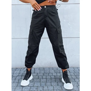 Women's parachute pants NECTI black Dstreet