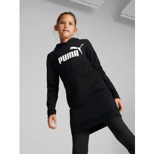 Black Girls' Hoodie Dress Puma ESS - Girls