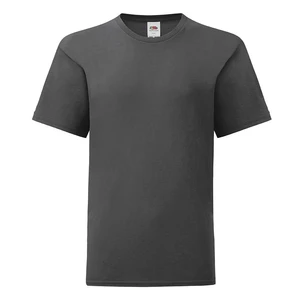 Graphite children's t-shirt in combed cotton Fruit of the Loom