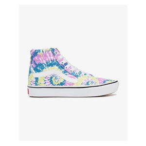 Vans Tie-Dye ComfyCush Sk8-Hi Tenisky Růžová Vícebarevná