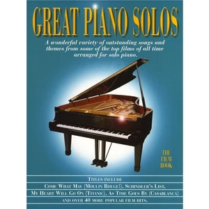Music Sales Great Piano Solos - The Film Book Music Book