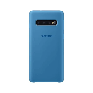 Tok Samsung Silicone Cover EF-PG973TLE Samsung Galaxy S10 - G973F, Blue