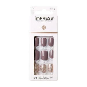 KISS Samolepící nehty imPRESS Nails Flawless 30 ks