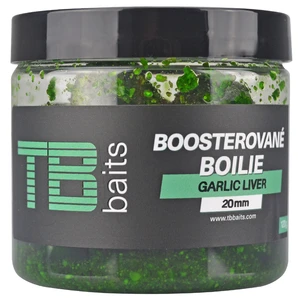 Tb baits boosterované boilie garlic liver 120 g - 24 mm