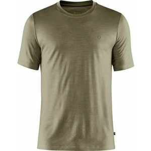 Fjällräven T-shirt outdoor Abisko Wool SS Light Olive XL