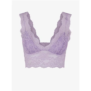 Light Purple Lace Bra Pieces Lina - Women