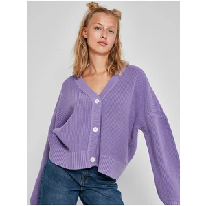 Purple Cardigan Noisy May Una - Women