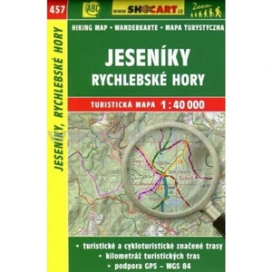 SC 457 Jeseníky, Rychlebské hory 1:40 000