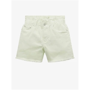 Light Green Girls Denim Shorts Tom Tailor - Girls