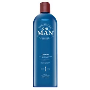 CHI Man The One 3 v 1 šampon, kondicionér a sprchový gel 739 ml