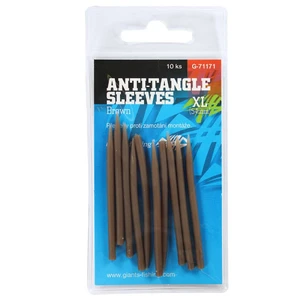 Giants fishing převleky proti zamotání anti-tangle sleeves brown large 10 ks - xl