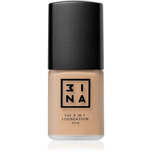 3INA The 3 in 1 Foundation dlhotrvajúci make-up SPF 15 odtieň 205 30 ml