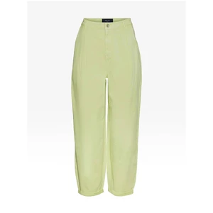 Light Green Wide Pants Noisy May Lou - Women