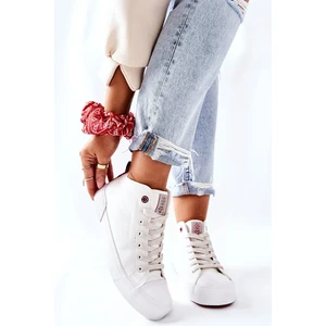 Women's High Sneakers Cross Jeans II2R4033C White