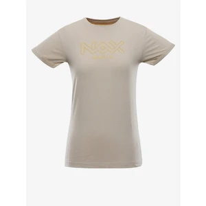 Women's T-shirt NAX JULEPA white pepper