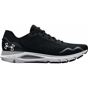 Under Armour Men's UA HOVR Sonic 6 Running Shoes Negru/Negru/Alb 42,5