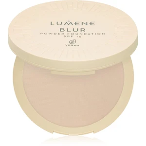 Lumene Blur kompaktní pudr a make-up 2 v 1 SPF 15 odstín No. 1 10 g