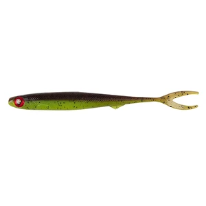 Fox rage gumová nástraha slick finesse super soft uv green pumpkin - 16 cm