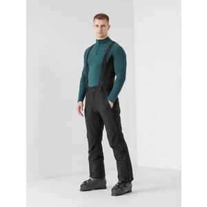 4F MEN'S SKI TROUSERS SPMN004 Černá XL