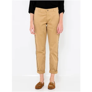 Brown shortened trousers CAMAIEU - Women