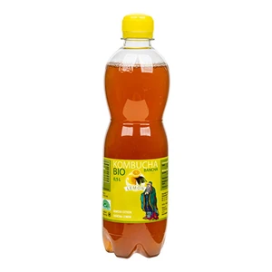 Kombucha bancha citrón 500 ml BIO   STEVIKOM