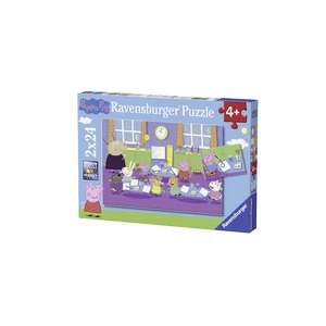 Ravensburger puzzle Prasátko Peppa 2 x 24 dílků