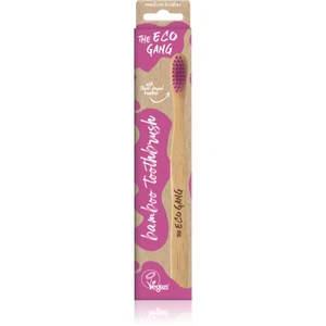 The Eco Gang Bamboo Toothbrush medium zubná kefka medium 1 ks 1 ks