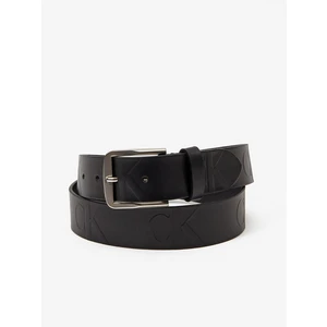 Black Men's Leather Belt Calvin Klein Jeans - Men's