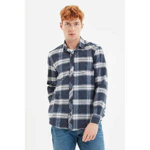 Camicia da uomo Trendyol Plaid