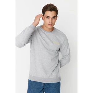 Trendyol Sweatshirt - Gray - Regular fit