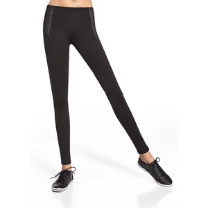 Bas Bleu ACTIVELLA two-tone sports leggings with decorative stitching