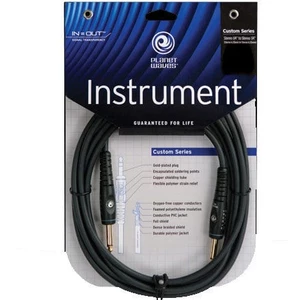 D'Addario Planet Waves PW-G-30 Fekete 9 m Egyenes - Egyenes