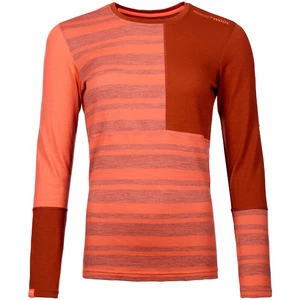 Ortovox Dámske termoprádlo 185 Rock'N'Wool Long Sleeve W Coral L